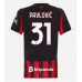 AC Milan Strahinja Pavlovic #31 Hemma matchtröja Dam 2025-26 Kortärmad Billigt